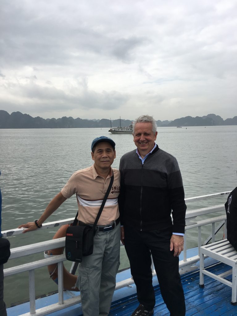 Activity 12: HaLong Bay from a boat.